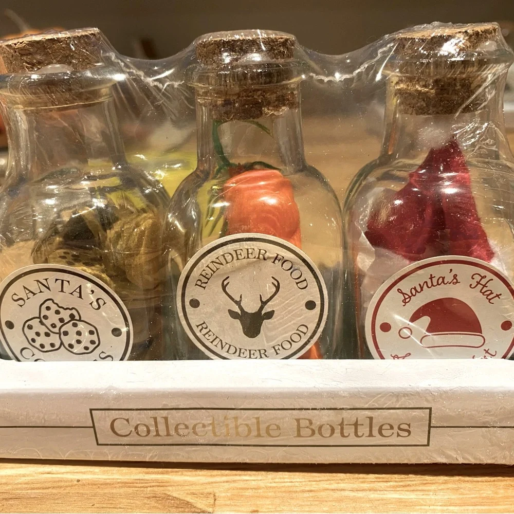 Target Bullseye Playground Christmas mini bottles 2 sets 6 different treasures